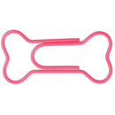 Metal Paper Clips 24 Pieces in PVC Box Bone T2M7