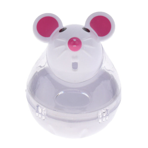 2 Pcs Kitty Cat Exercise Training Toys Pet Food Dispenser Biting Chewing Playing