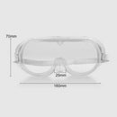 Transparent Lens Protective Safety Glasses Eye Anti Splash Goggles For Lab Work