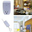 Smart Remote Control Power Outlet Socket Switch Home Appliance(US Plug) A
