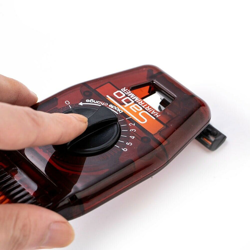 Double Sides Hair Cutting Thinning Hair Razor Comb Trimmer with Blades DIY Tool/