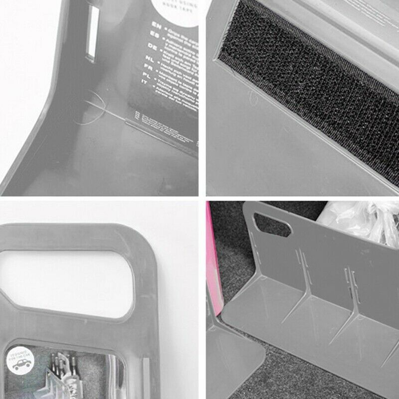 Multifunctional Car Back Trunk Fixed Rack Holder Food Drink Luggage Car Tru M8U5