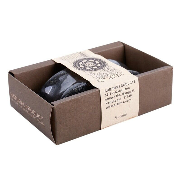 Making Black Soap Bamboo Charcoal Sulfur Soap In Addition To Blackhead Wash T7U9