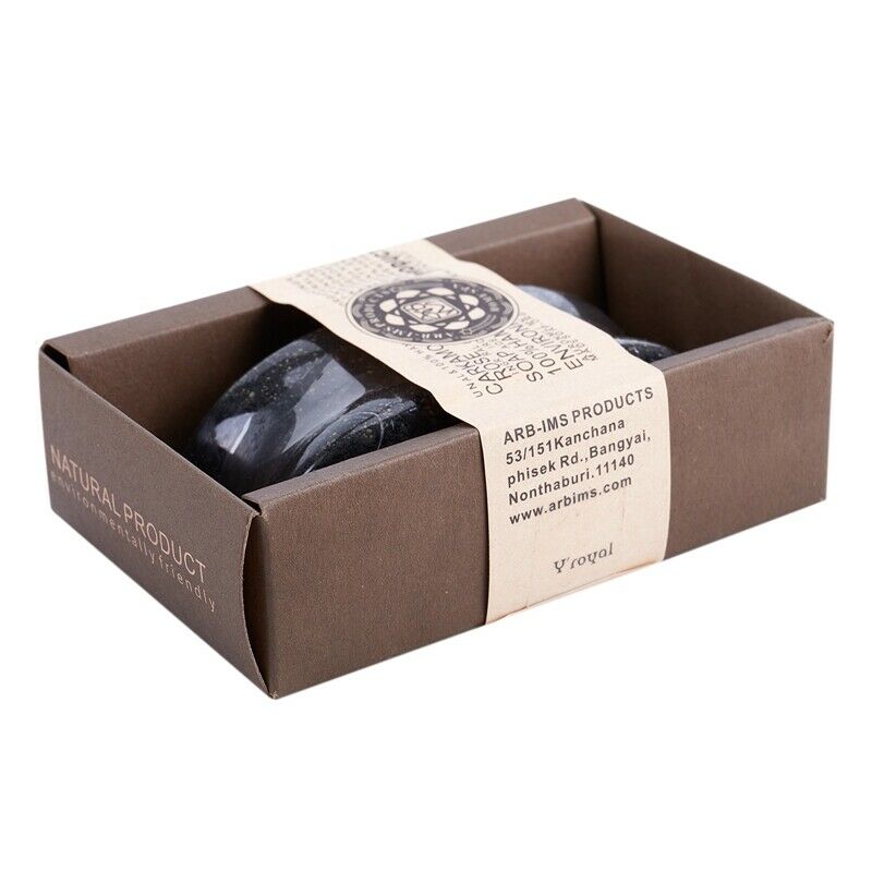 Making Black Soap Bamboo Charcoal Sulfur Soap In Addition To Blackhead Wash T7U9