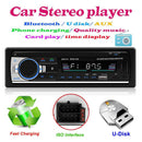 1 DIN Car Radio Bluetooth Handsfree Stereo AUX FM TF Audio MP3 Player Head Unit