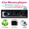 1 DIN Car Radio Bluetooth Handsfree Stereo AUX FM TF Audio MP3 Player Head Unit