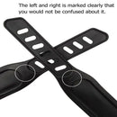 2 Pairs Exercise Bike Pedal Straps Widened Bicycle Pedal Straps For Exercis