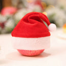 1pc mini lint santa claus hat christmas xmas holiday  top topper decor ATAU FT