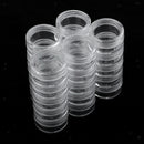 MagiDeal Clear Organizer Box Plastic Mini Plastic Storage Box With 25 Grids