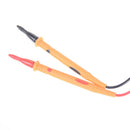 1 pair Heavy Duty Multimeter Voltmeter Rubberized Test Probe Leads 1000V 10A3C