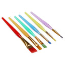 6pcs/set Plastic Fondant Cake Brushes Decorating Painting DIY Pastry Tool