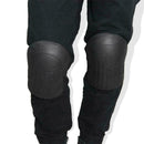2X Soft Foam Knee Leg Pads Protectors Cushion Outdoor Sporting Black Y5Z3