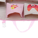 Oxford Cloth Car Storage Bag Folding Mobile Mummy Bag Pink