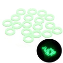 20X Fluorescence Tent Nail Ring Tent Accessories Camping Luminous GuardElasticM&