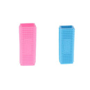 2x Silicone Fur Shedding Hair Remover Brush Cleaner Pet Carpet Dog Cat Easy