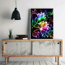 5D DIY Full Drill Diamond Painting Flower Cross Stitch Embroidery Mosaic