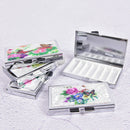 Rectangle Portable Metal Pill Box Medicine Tablet Storage  Vitamin Container FT