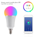 LED E14 Smart WIFI Bulb 7W Dimmable Light Bulb Works for Google Alexa Home
