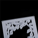 Rectangular Frame Leaves Metal Cutting Dies Stencil For DIY Album Cards Decor Z