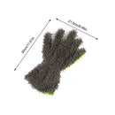 Microfiber Chenille Car Wash Glove Dust Cleaning Removal Mitt Water Absorption