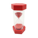 2 Pieces Plastic Sand Timer One & Two Minutes Hourglass Kitchen Tool