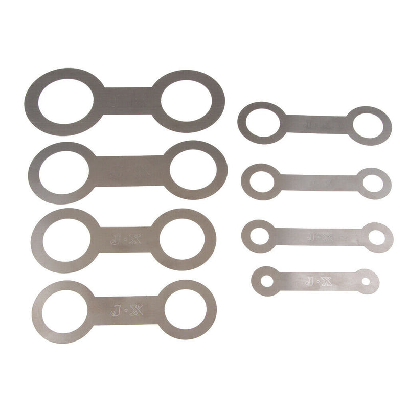 1 Set /8 Pieces Saxophone Pads Iron for Woodwind Instrument Repair Care