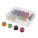 20Pcs Plastic Sewing Machine Bobbins Threads Spools For Clothing Designer