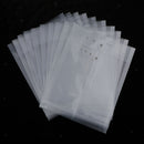 10Pcs Clear Document Folder Envelopes Holder with String A4 Easy to Carry