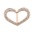 2PCS Pretty Rhinestone Heart Scarf