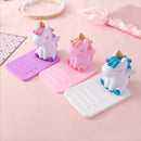 Rubber Phone Holder Cartoon Animal Desktop Cell Phone Stand Holder Pink