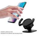 Portable Telescopic 360 Rotation Car Smart Phone Stand Anti-fall Holder (C) A