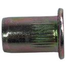 6mm Thread Dia 15mm Long Metal Rivet Nut Insert Nutsert 50Pcs S7F4