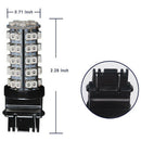 2Pcs Red 3157 68-SMD LED Light Bulbs Brake Tail Stop Lights 3057 3457 352.AU