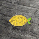 Creative Yellow Lemon Brooches Enamel Badges Jacket Bag Decor Jewelry Gift