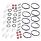 10 set Carburetor Repair Kit Needle Seat bowl Gasket fit for Tecumseh 631021 A B