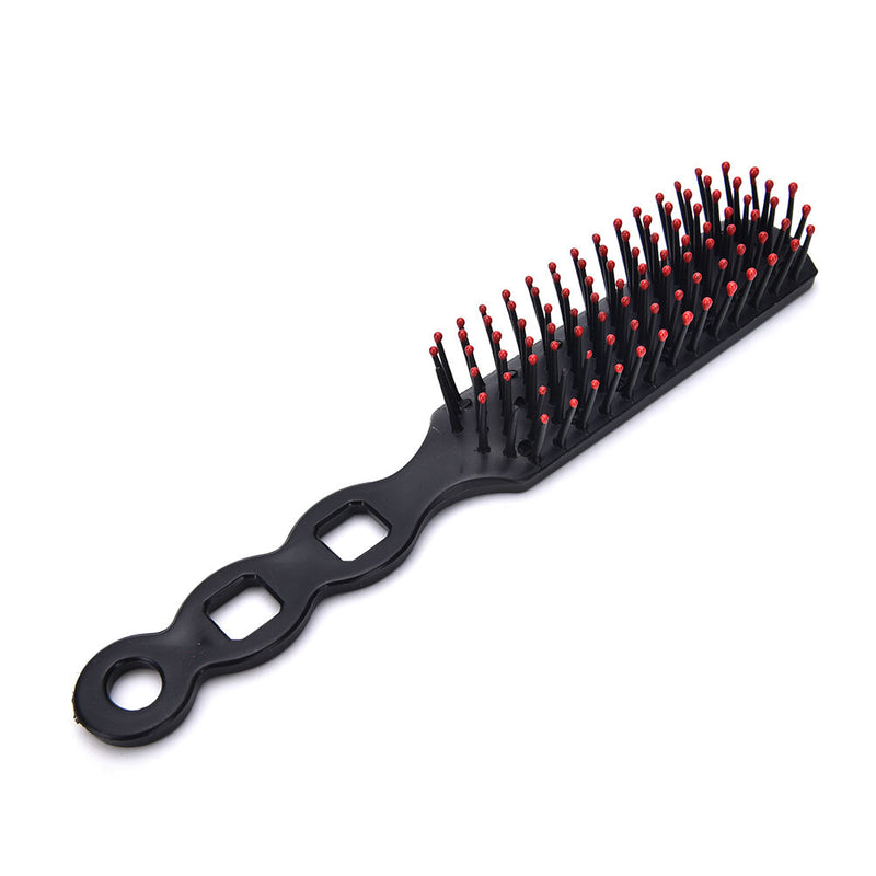3x Women's Hair Brush Massage Hair Comb Hair Care Anti Scald Detangli Hn