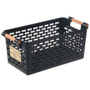Plastic Desktop Storage Basket Rectangular Bathroom Portable Storage Box Ba