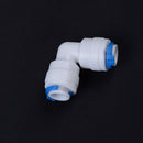5Pcs 1/4" Tube to 1/4" Tube Push Fit Elbow Quick Connect connector RO System OS