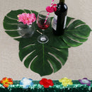 48 Pcs Tropical Party Decor Artificial Plant Tropical Monstera Leaves Simul U1T9