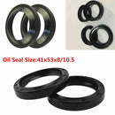 1 Set Front Fork Damper Shock Absorber Fork Dust and Oil Seal for Motorcyc JTC
