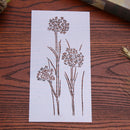 Flowers Shape Spray Mold Cake Stencil Baking Fondant Spray Printing Decor