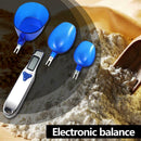 Electronic Measuring Scale Digital Kitchen Spoon Scales w/3 Weighing Spoons