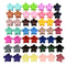 50 PCS Kids Baby Plastic Girls Hairpins Mini Claw Hair Clips Clamp Flower Ew