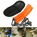 Portable Survival Chain Saw Chainsaw Emergency Camping Pocket Hand Tool Pou Y9C1