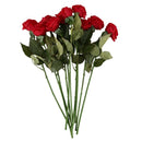 10 pcs Latex Real Touch Rose Decor Rose Artificial Flowers Silk Flowers Flo
