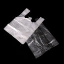 40X 20*28cm White Retail Merchandise Supermarket Grocery Plastic Shopping Bag JR