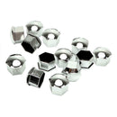 20pcs Car Vehicle Wheel Screw Tyre Hub Screw Bolt Nut 17mm Dia Cap Covers  MOY