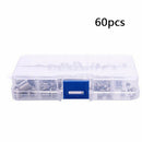 60pcs Stainless Steel M3-M12 304 Thread Repair Insert Assortment Kit gfr JSH
