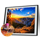 DIY 5D Diamond Painting Full Round Drill Kit Drawing (jxy414 Landscape 3)