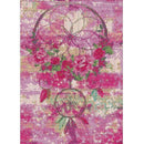 Pink Dream Catcher Full Drill Diy Diamond Painting 5D Home Office Decor 30* D8A6